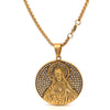 EVADNE STEEL GOLD NECKLACE I D94302