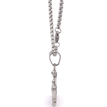 AVELINE STEEL RHODIUM NECKLACE I D94315