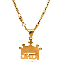 AVELINE STEEL GOLD NECKLACE I D94315