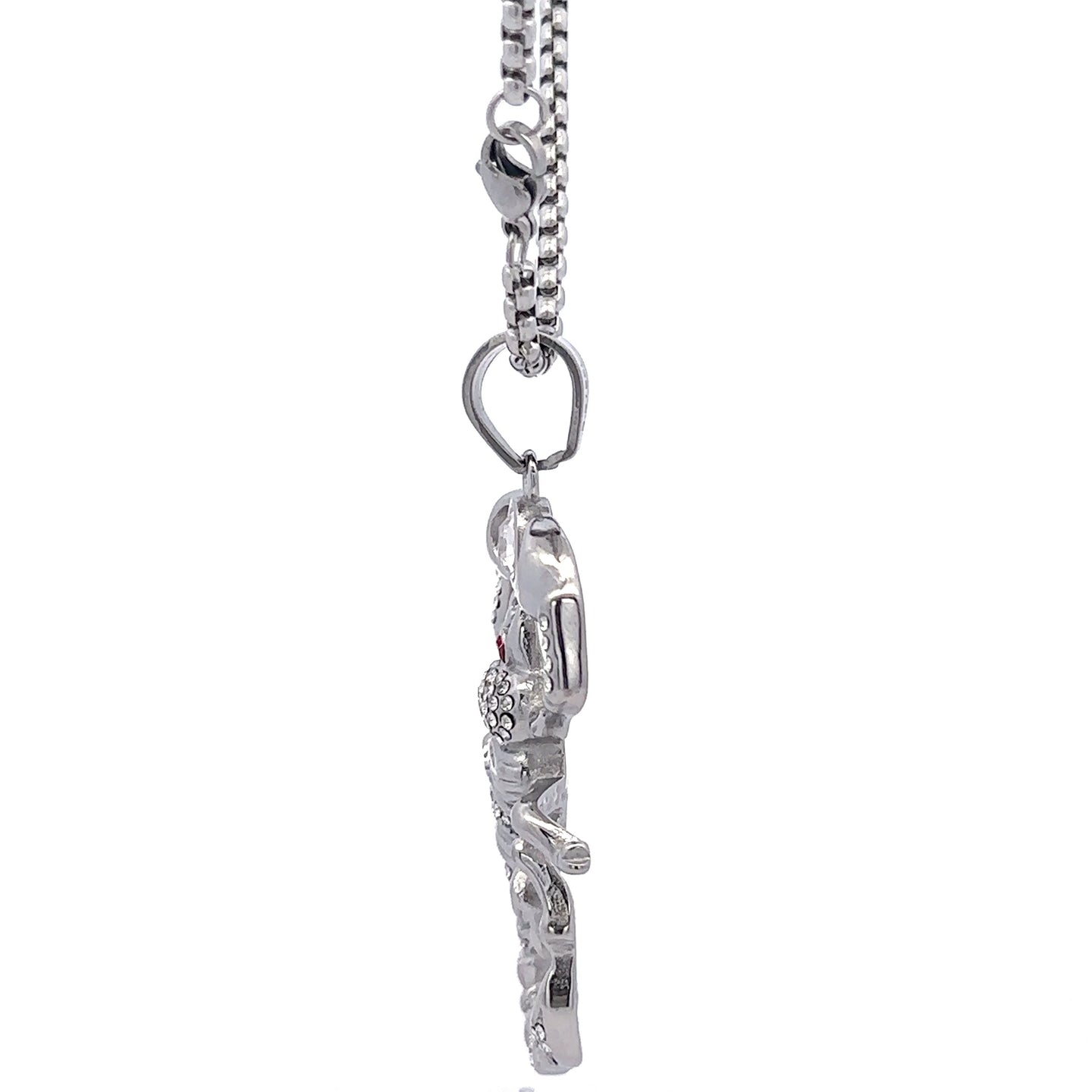ARIANWEN STEEL RHODIUM NECKLACE I D94364