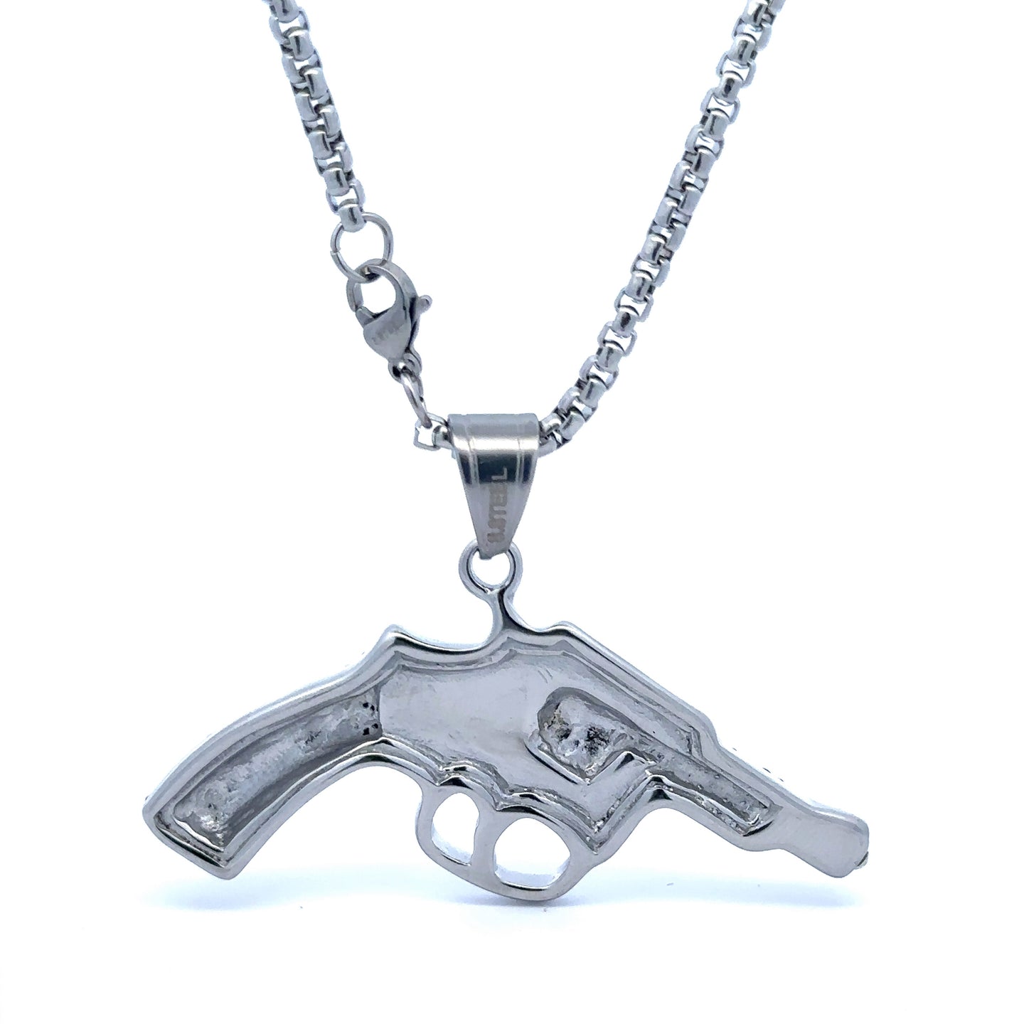 ILYRIA STEEL RHODIUM NECKLACE I D94382