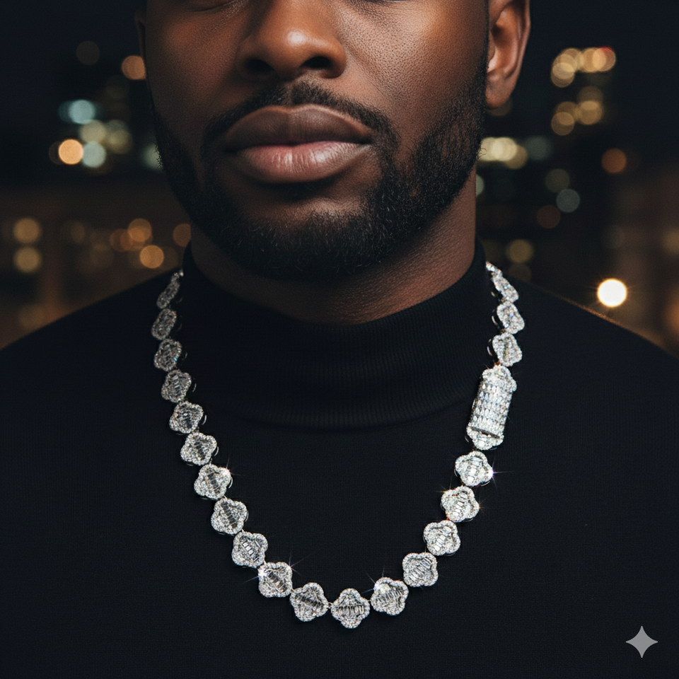 998401 | 925 Silver Moissanite Rhodium