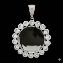 916531 | Brass Rhodium Pendant