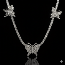 VALORA 3MM RHODIUM MOISSANITE ICED OUT CHAIN  |  997581