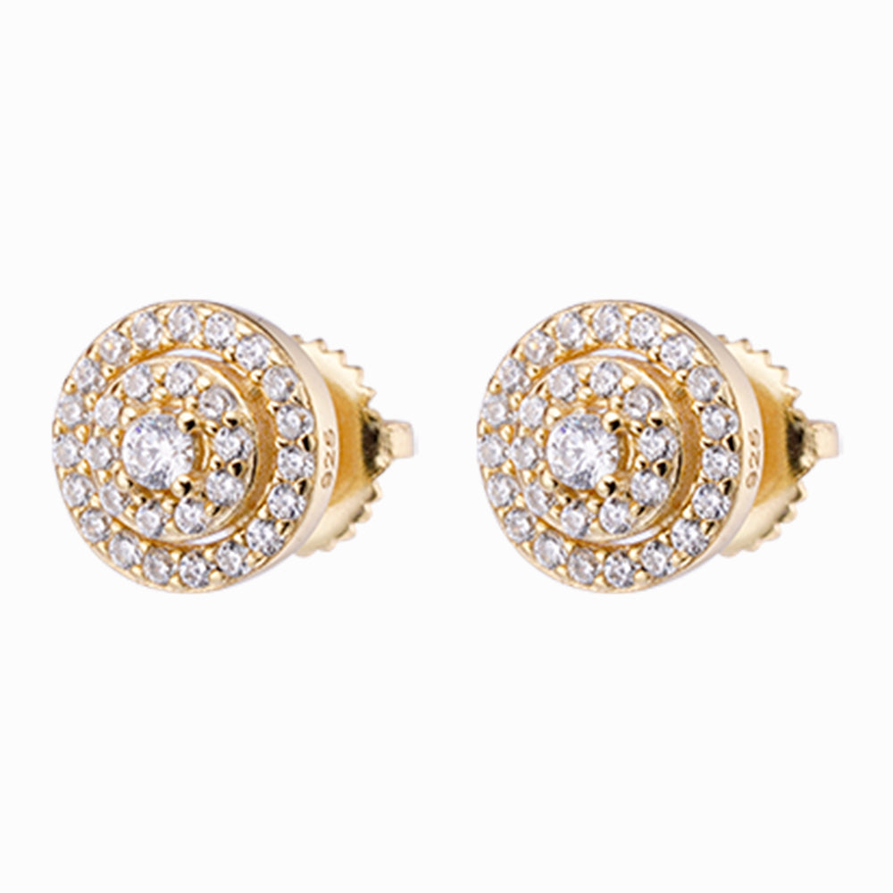 POTENS SILVER MOISSANITE EARRINGS I 992181