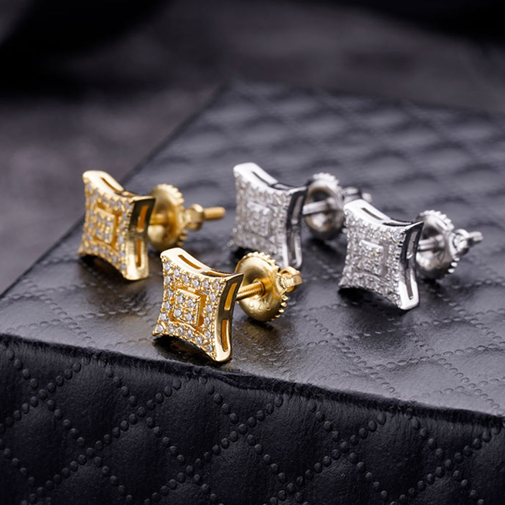 PINGUIS SILVER MOISSANITE EARRINGS I 993921