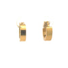 VIREON GOLD STEEL ICED OUT EARRINGS I SE35G