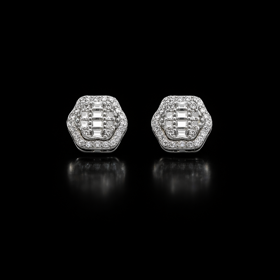 999031 | 925 Moissanite Earring