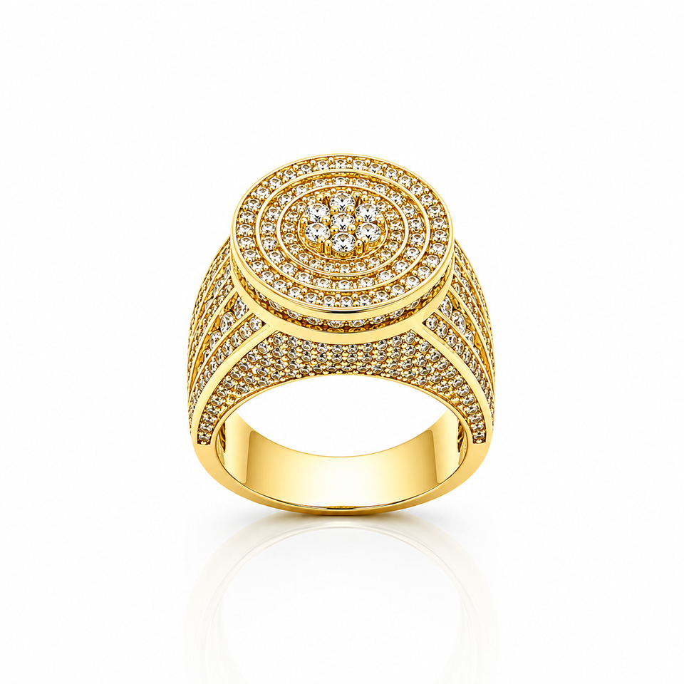 9911512 | 925 Moissanite Gold Ring