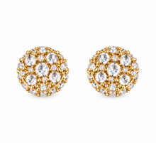 9100252 | 0.95 CTW Brass Moissanite Gold Earring