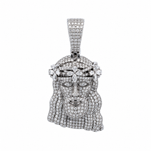9912191 | 3.94 CTW 925 Silver Moissanite Rhodium Pendant