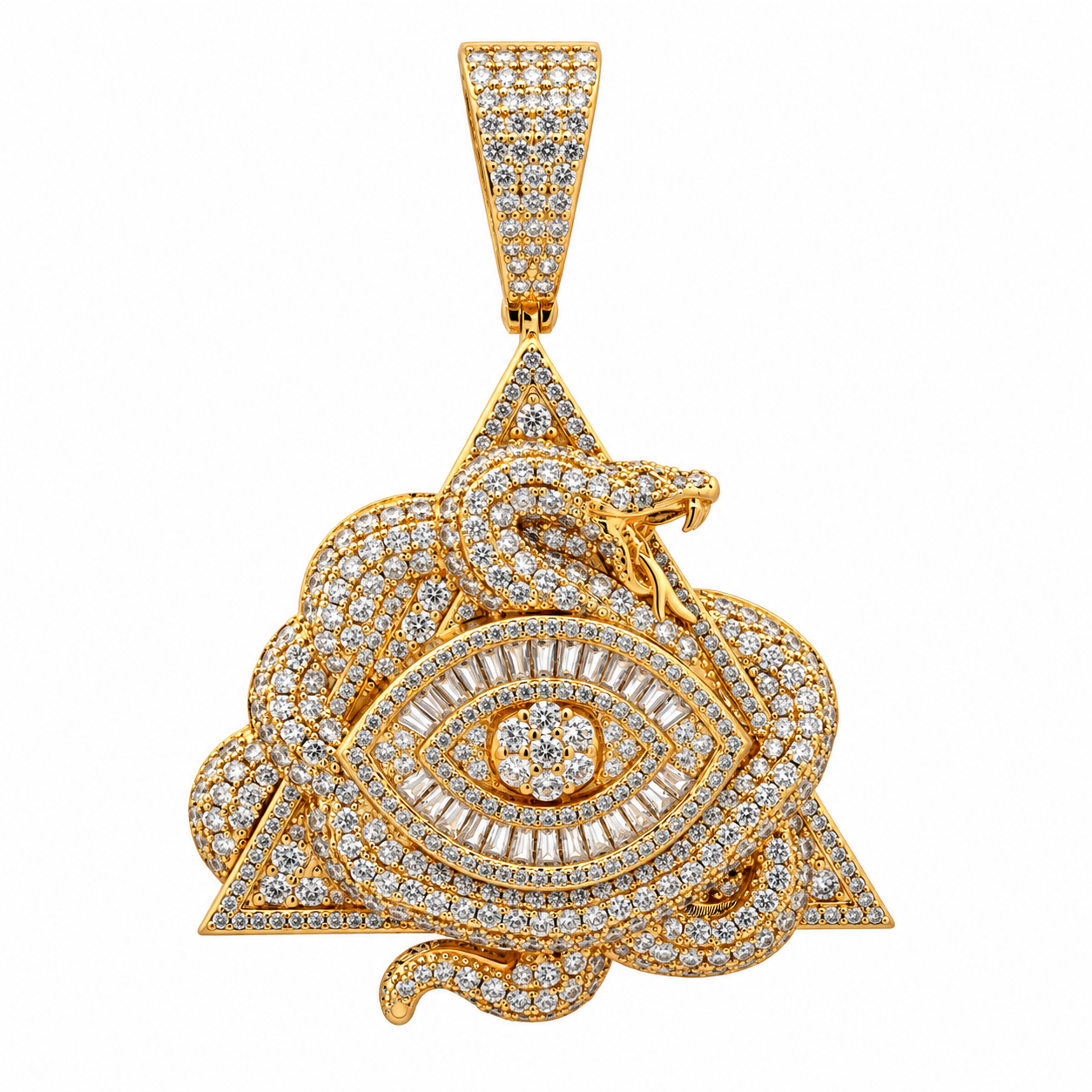 916852 | Brass Gold Pendant