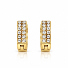 9312912 | Steel Moissanite Gold Earring
