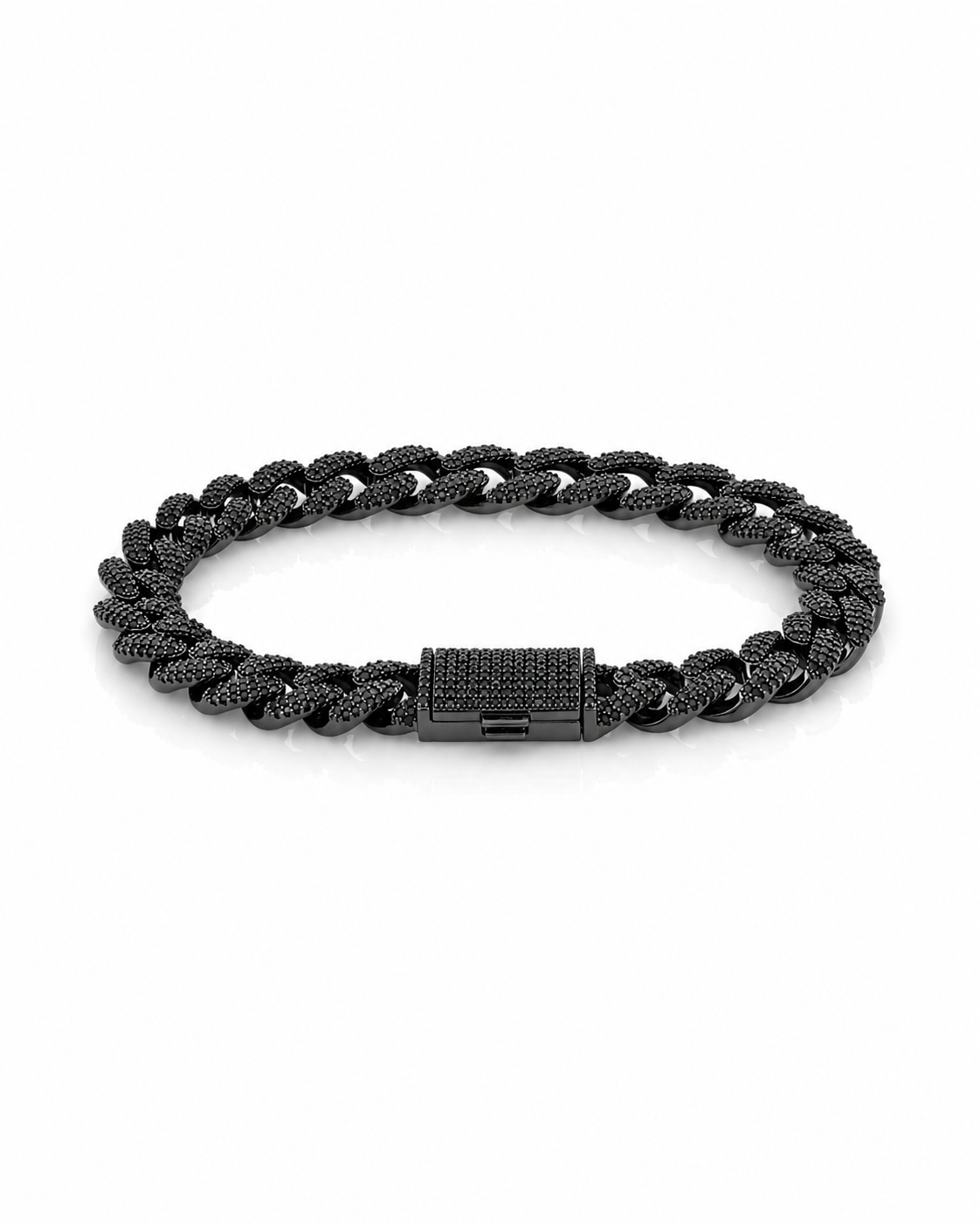 963453 | Brass Black 12mm 8" Stallion Bracelet