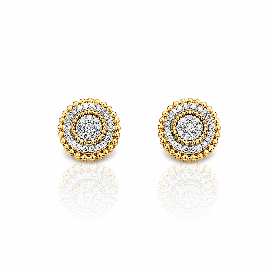 9219612 | Silver Gold Earrings