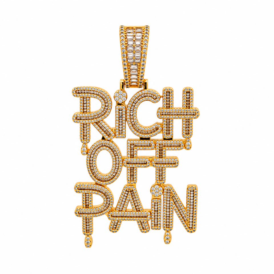 916922 | Brass Gold Pendant