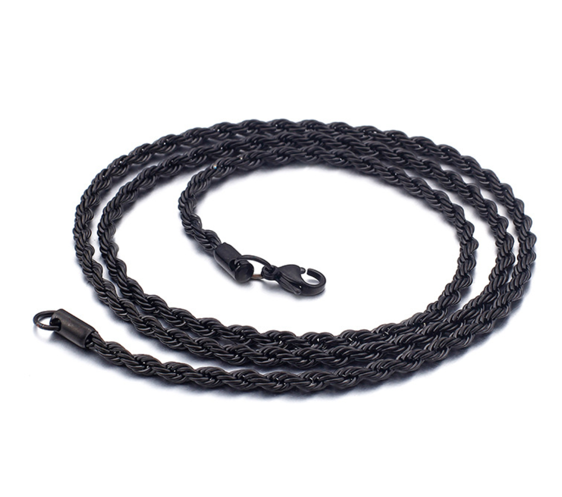 ROPE 4MM CLASSIC STEEL CHAIN I 930483