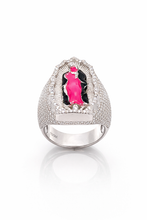 9910261 | 2.73ctw VVS/D 925 Moissanite Rhodium Ring