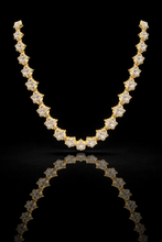 963832 | CZ Brass Gold Chain