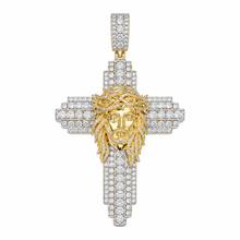 9912071 | 925 Silver Moissanite White Gold Pendant