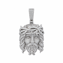 9912121 | 1.82 CTW 925 Silver Moissanite Rhodium Pendant