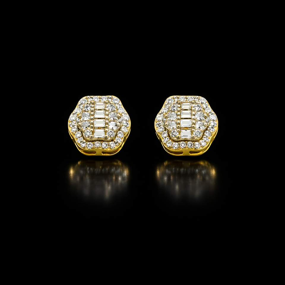 999032 | 925 Moissanite Earring