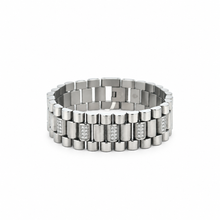 9312811 | Steel Moissanite Rhodium Bracelet