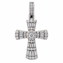 995591 | 925 Moissanite Rhodium Pendant