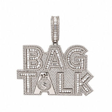 916931 | Brass Rhodium Pendant
