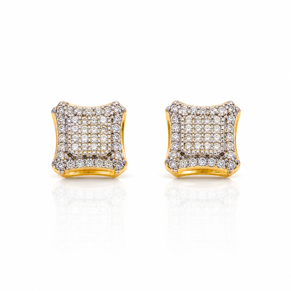9219902 | 925 Silver Gold Earrings