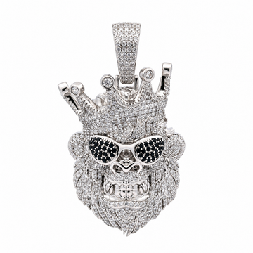916881 | Brass Rhodium Pendant