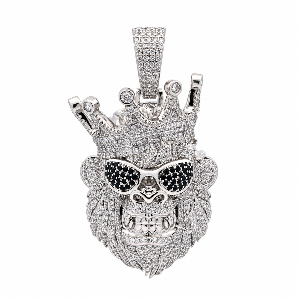 916881 | Brass Rhodium Pendant