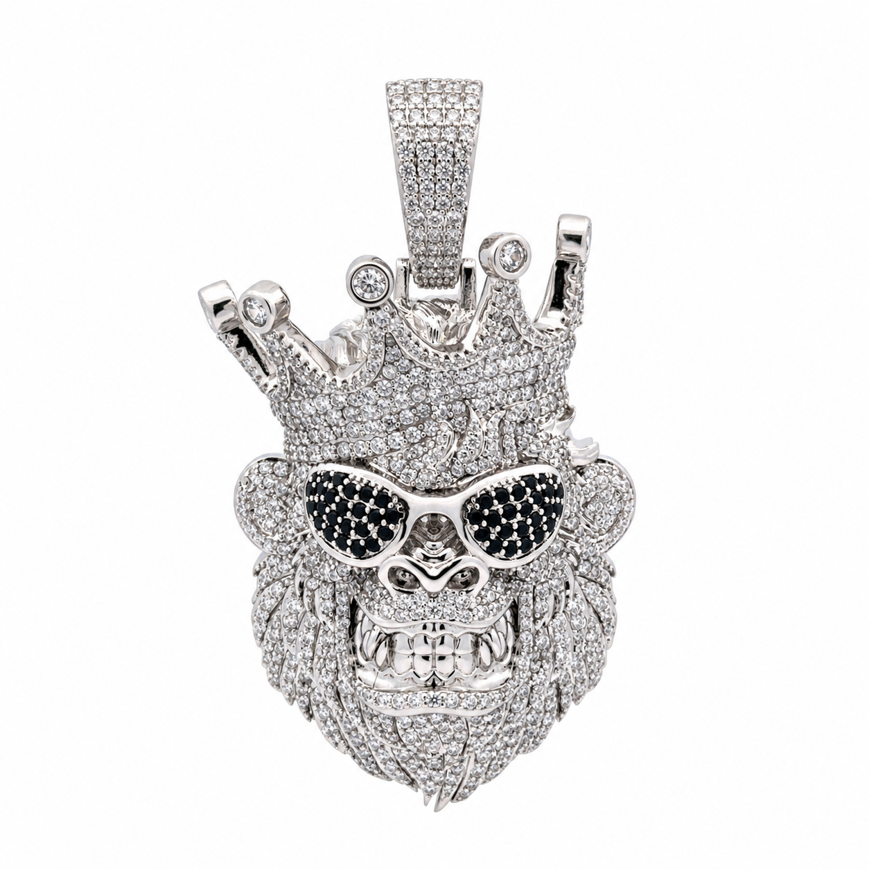 916881 | Brass Rhodium Pendant