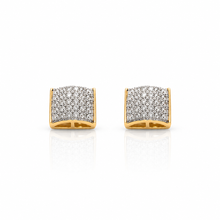 995022 | 925 Moissanite RP + GP Earrings