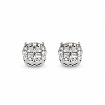 992191 | 925 Moissanite Rhodium Earring