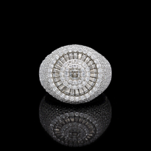 KIAN | 925 Silver Moissanite Lab Diamond Ring | 997331