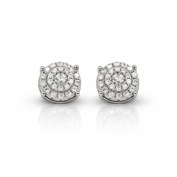 999621 | 925 Moissanite Rhodium Earring