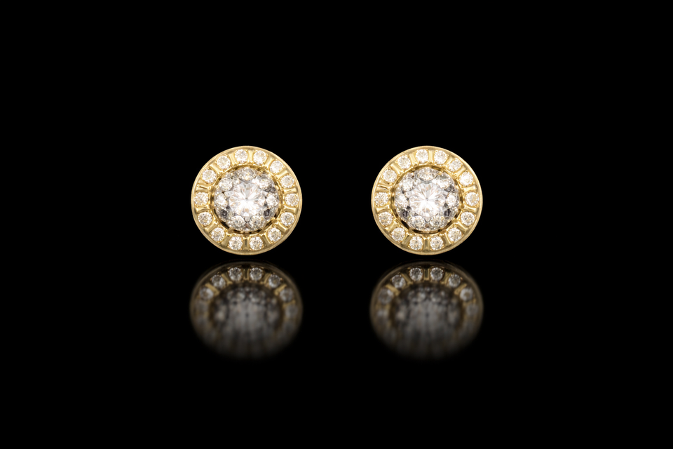 999182 | 925 Moissanite Earring