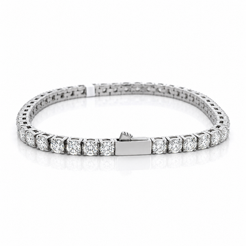 9312171 | Steel Tennis Moissanite Bracelet