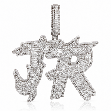 916321 | Brass Rhodium Plated Pendant