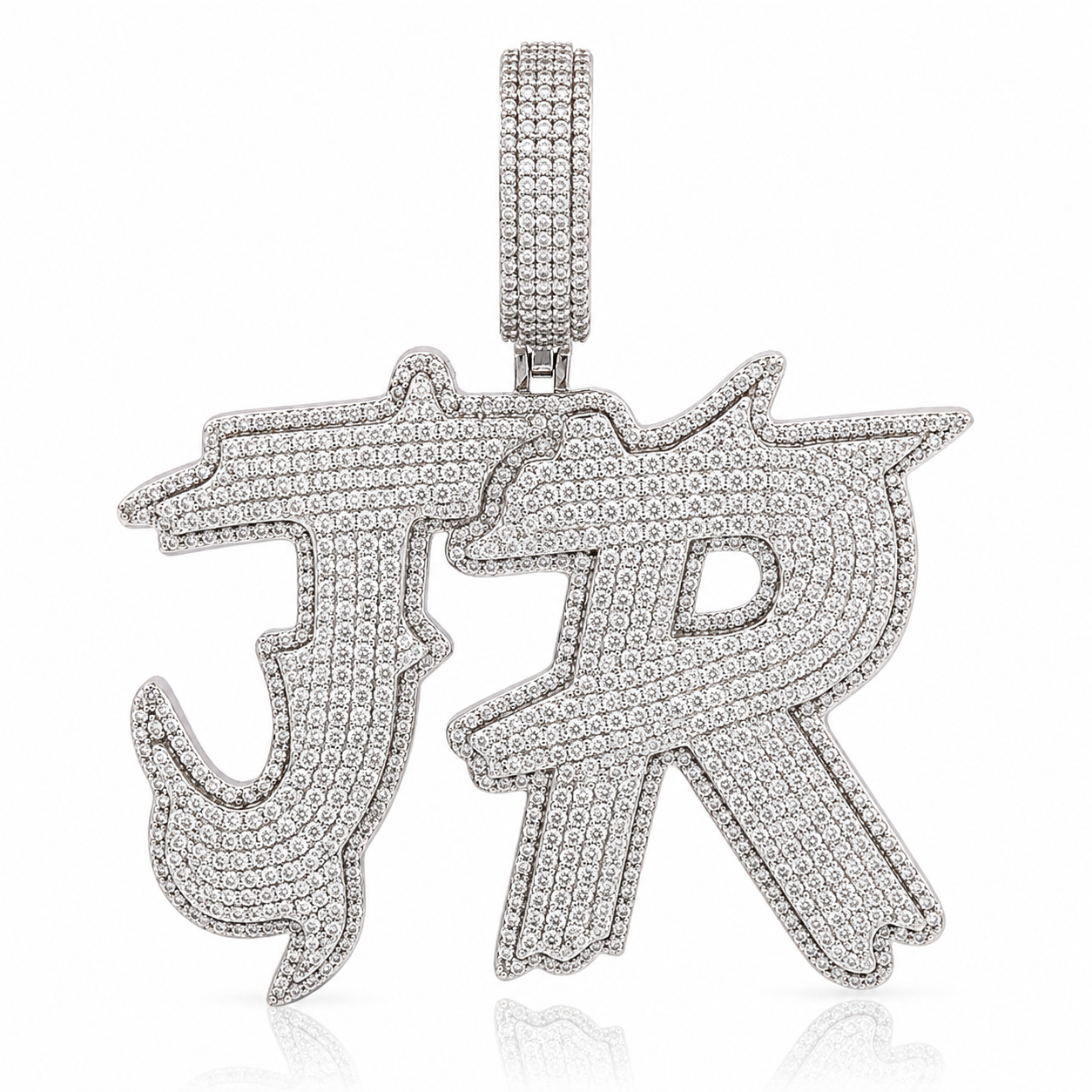 916321 | Brass Rhodium Plated Pendant