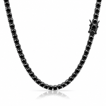 991503 | RADIOSUS 4MM SILVER MOISSANITE CHAIN