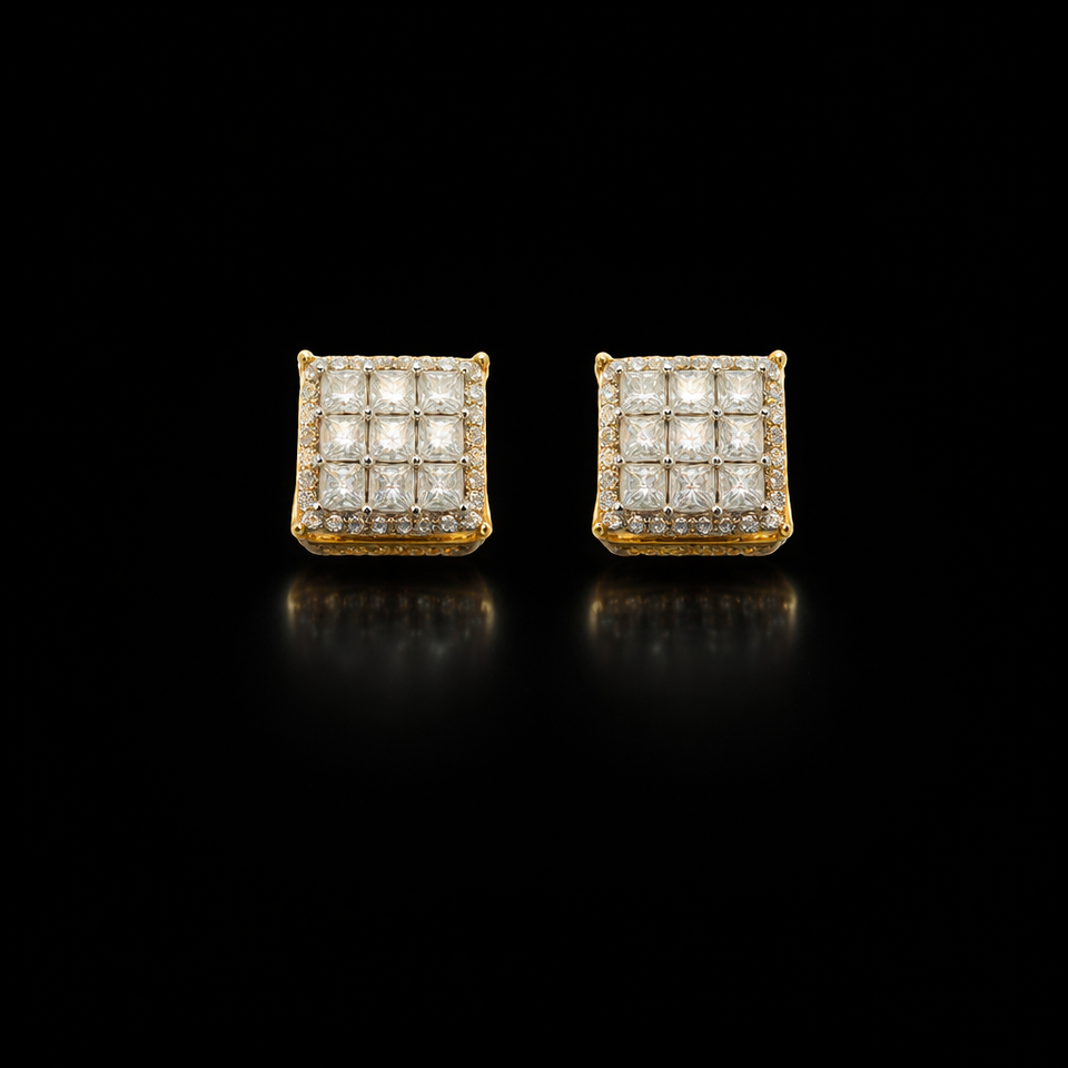 998952 | 925 Moissanite Earring
