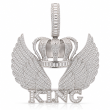 916291 | Brass Rhodium Plated Pendant