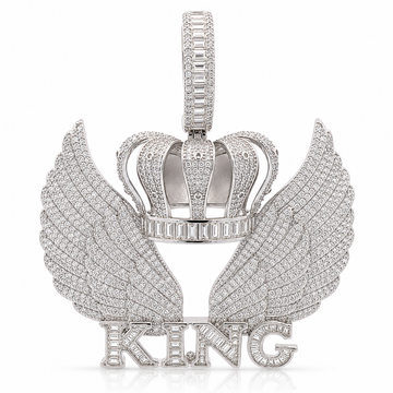916291 | Brass Rhodium Plated Pendant