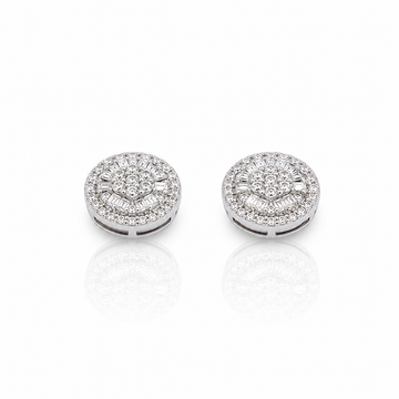 9911211 | Moissanite Rhodium Earrings