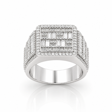 996361 | 925 Moissanite Rhodium Ring