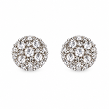 9100251 | 0.95 CTW Brass Moissanite Rhodium Earring
