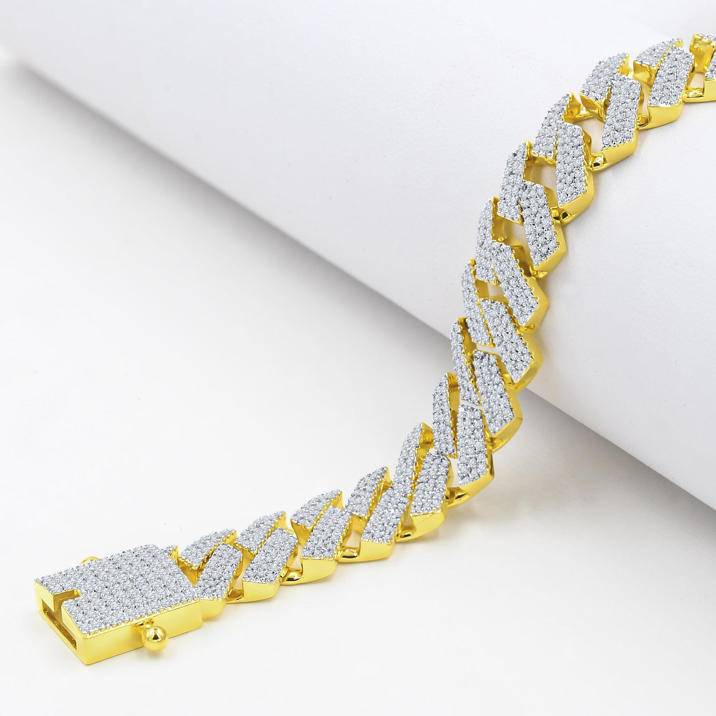 KRAUTROCK BRASS 8MM BRACELET CZ I 963391