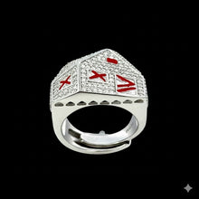 9910721 | 925 Silver Moissanite Rhodium Ring